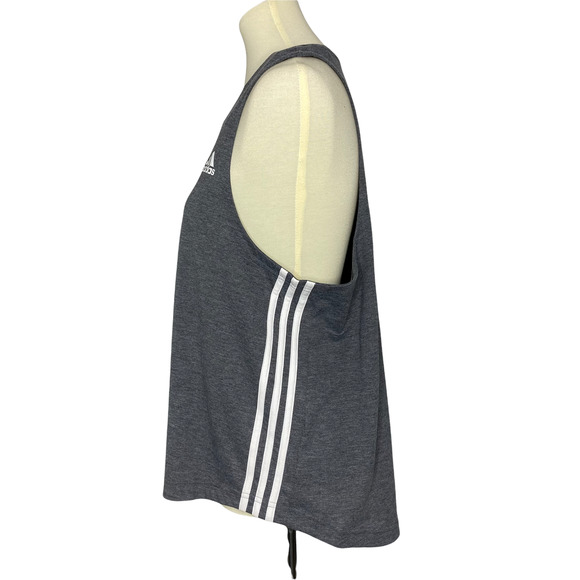 Adidas PrimeGreen Aeroready Training Grey Tank Top XL NWT - Picture 6 of 8